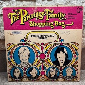 The Partridge Family Shopping Bag Vintage Vinyl Record 1972